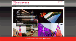 Desktop Screenshot of calzavara.it